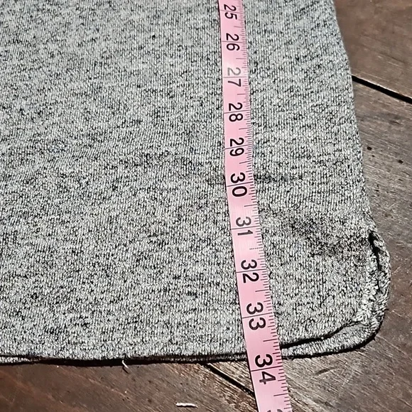 Max Studio | Gray French Terry Knit Dress - Picture 8 of 9